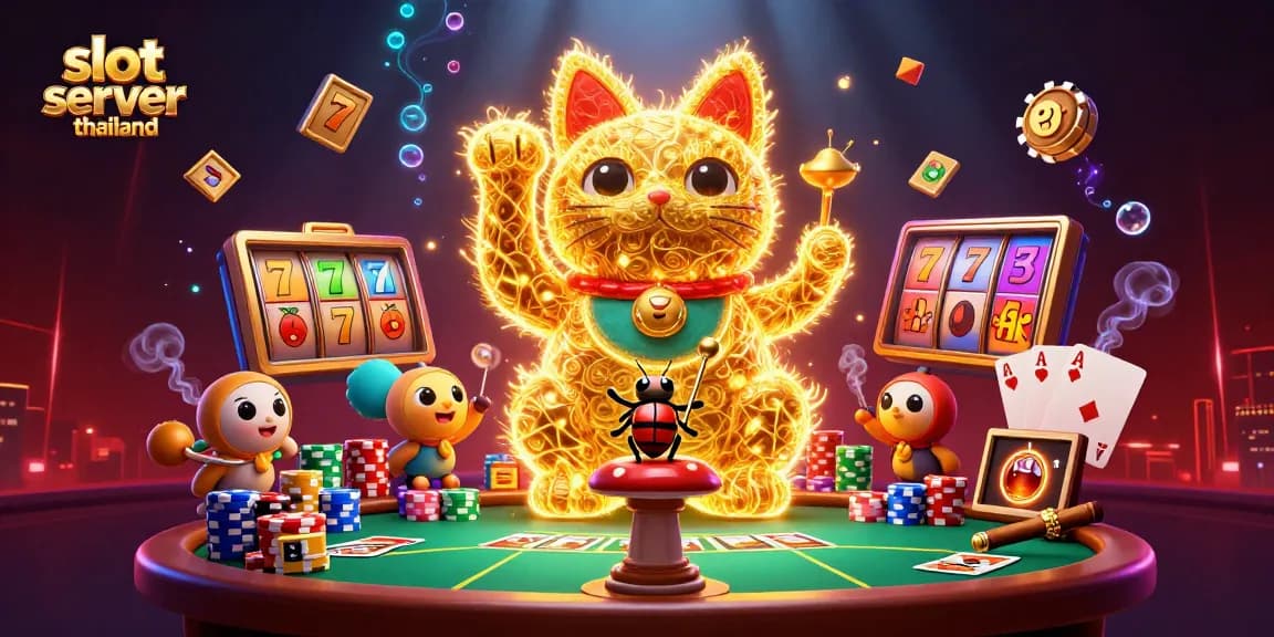 Experience thrilling gameplay at slot server thailand with vibrant casino visuals featuring lucky symbols.