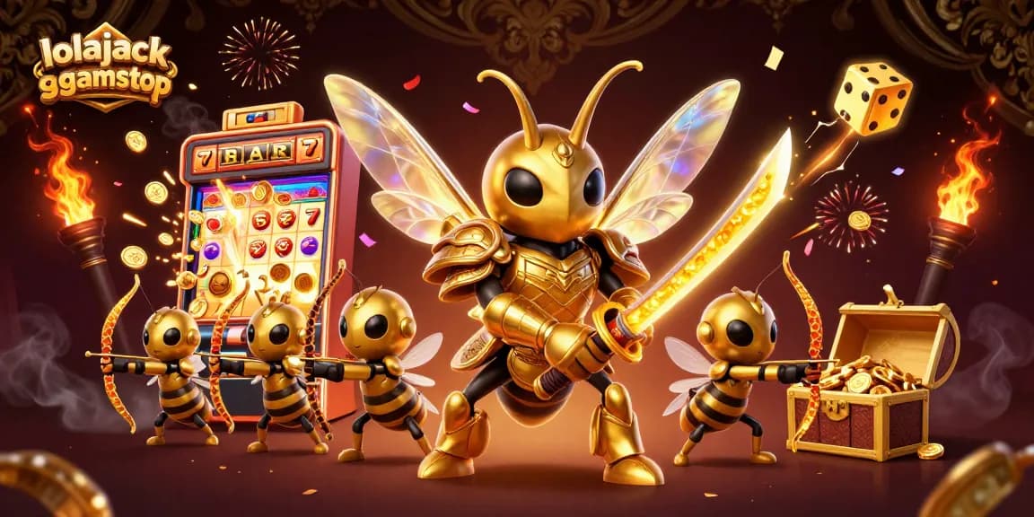 Experience the thrills of Lolajack Casino Gamstop with giant hornet warriors and exciting jackpots!