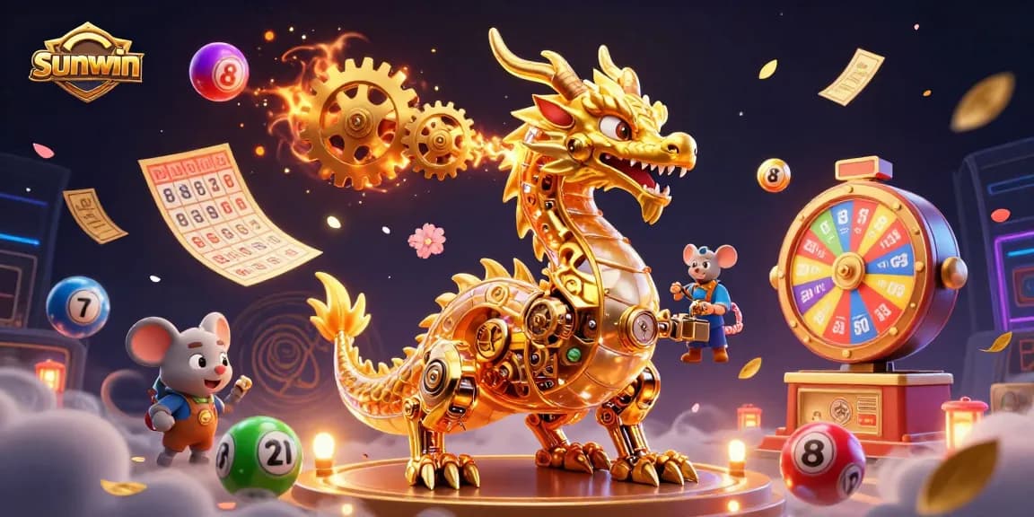 Experience thrilling wins at sunwin with an ultra-detailed dragon game scene filled with dynamic casino elements.