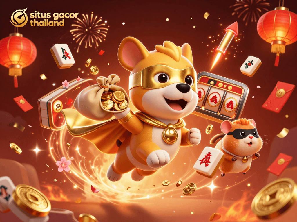 Experience winning excitement at situs gacor thailand with vibrant symbols, jackpots, and gold!
