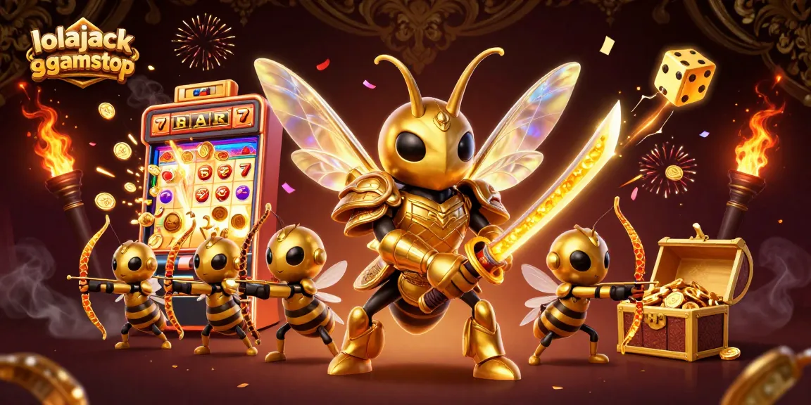 Experience the thrills of Lolajack Casino Gamstop with giant hornet warriors and exciting jackpots!