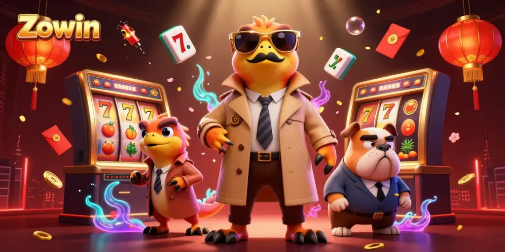 Engage with Zowin's thrilling casino experience featuring raptors in disguise.
