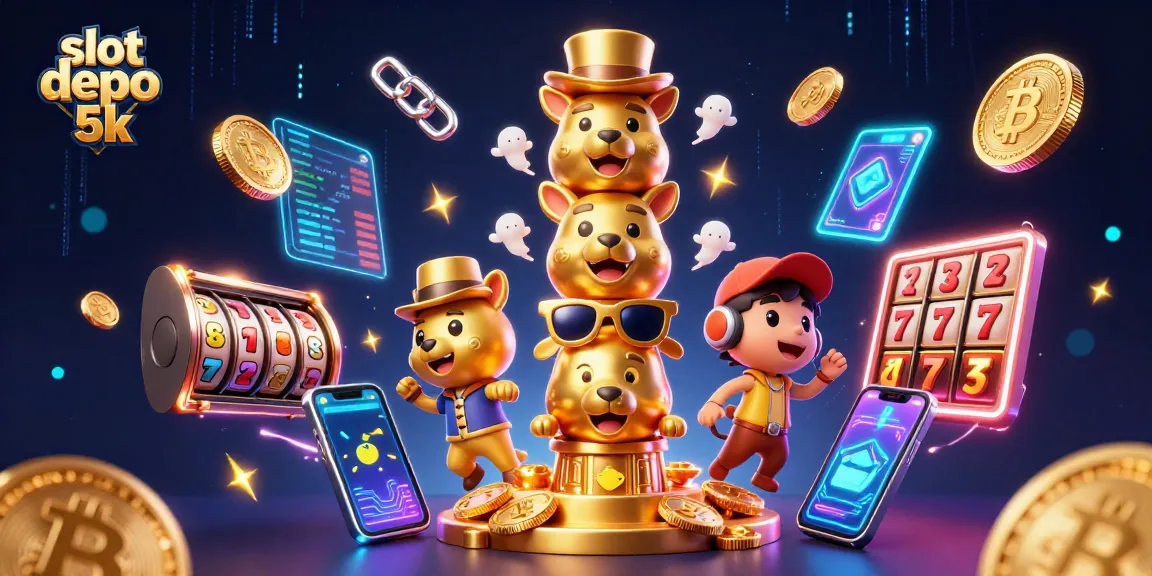Experience thrilling gameplay on slot depo 5k with vibrant visuals and exciting 3D elements.