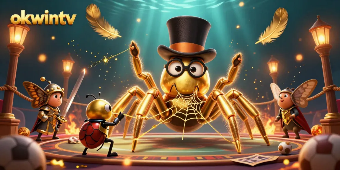 Experience exciting sports betting dynamics at okwintv with vibrant 3D characters and lively casino elements.