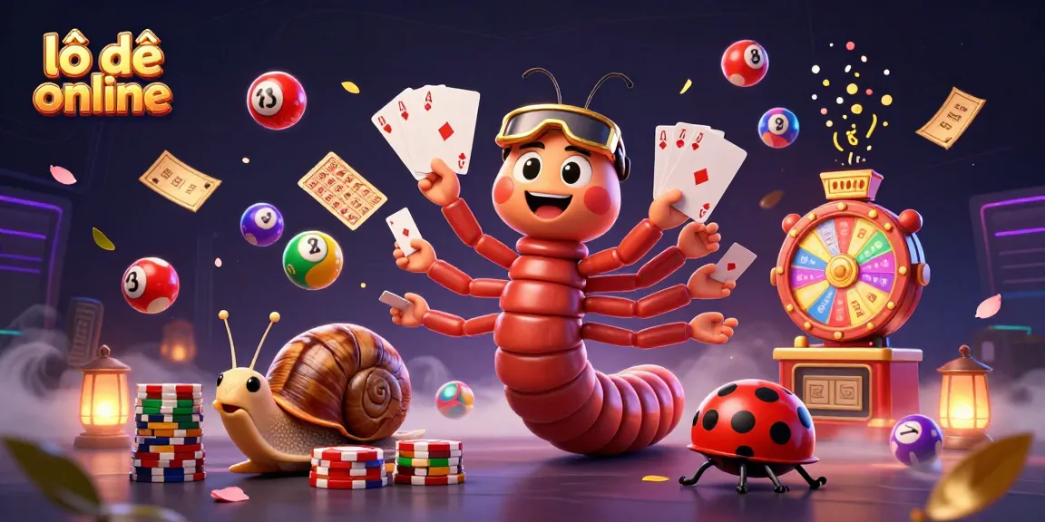 Experience the excitement of lô đề online with dynamic lottery elements and vibrant characters in action.