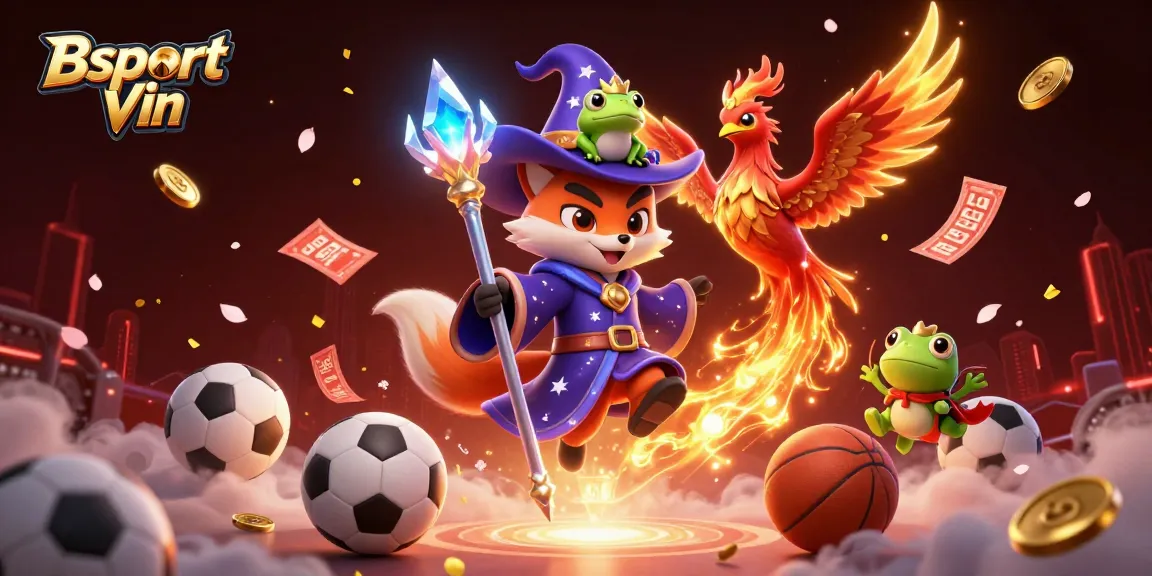 Engage in thrilling sports betting with Bsport Vin's exciting atmosphere and vibrant visuals