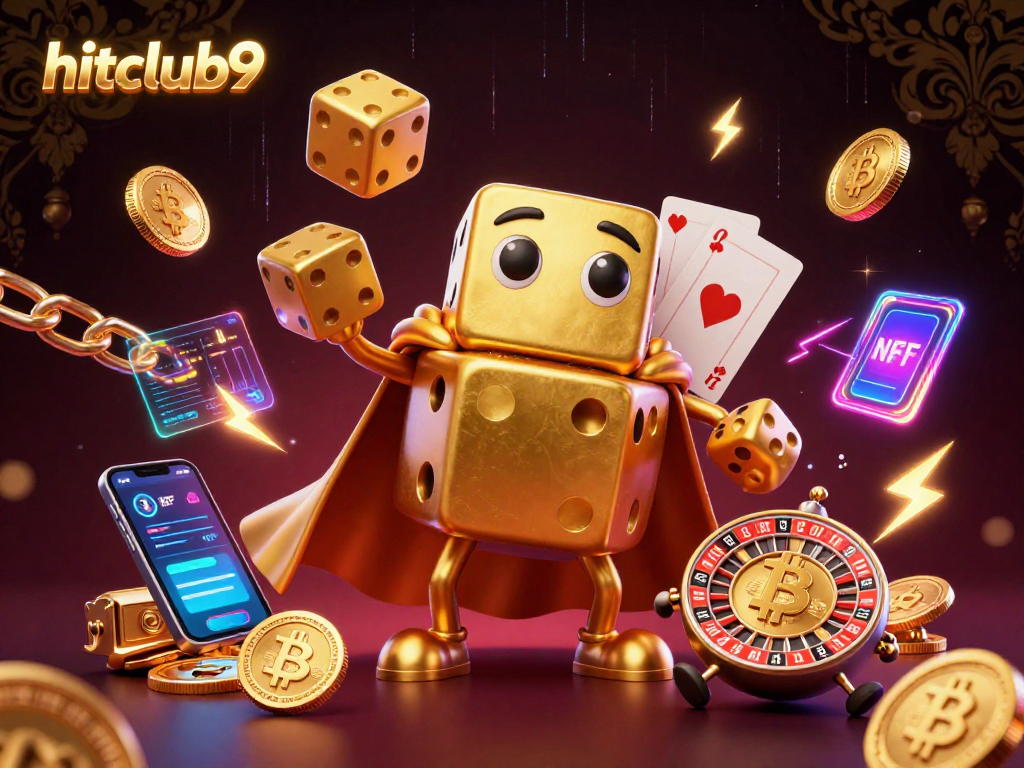 Join the excitement of hitclub9, where golden dice, crypto coins, and thrilling action come alive!