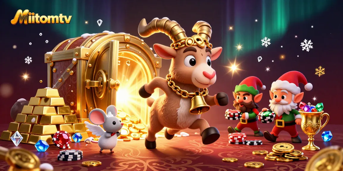 Experience winning thrills at mitomtv, with vibrant casino characters and stunning game elements.